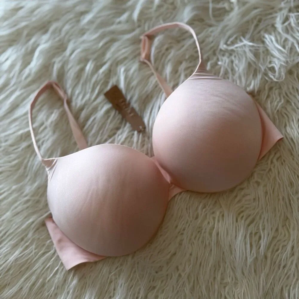 Skims Ultimate Push up Plunge Bra Primrose Size 38D - Picture 3 of 7